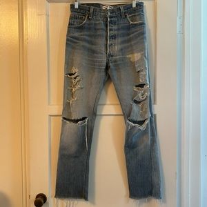 Redone x Levi’s the Elsa with holes